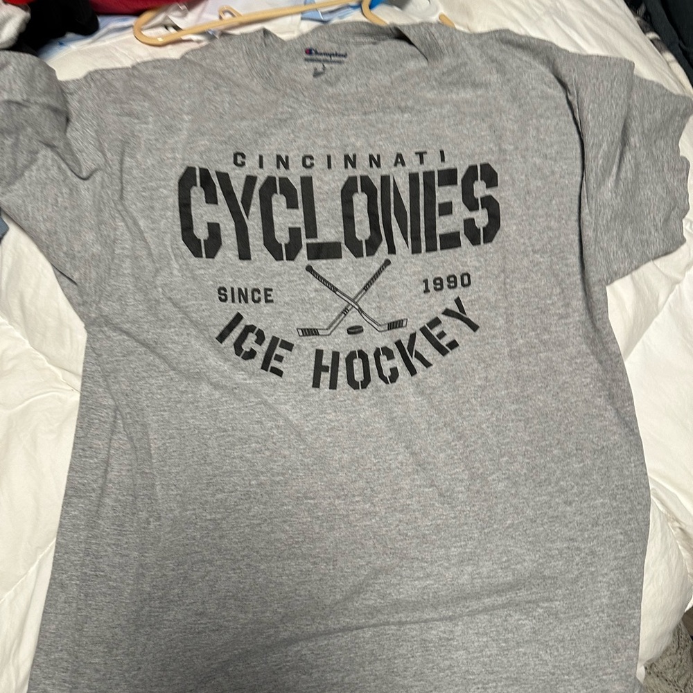 Champion Gray Cincinnati Cyclones T-Shirt